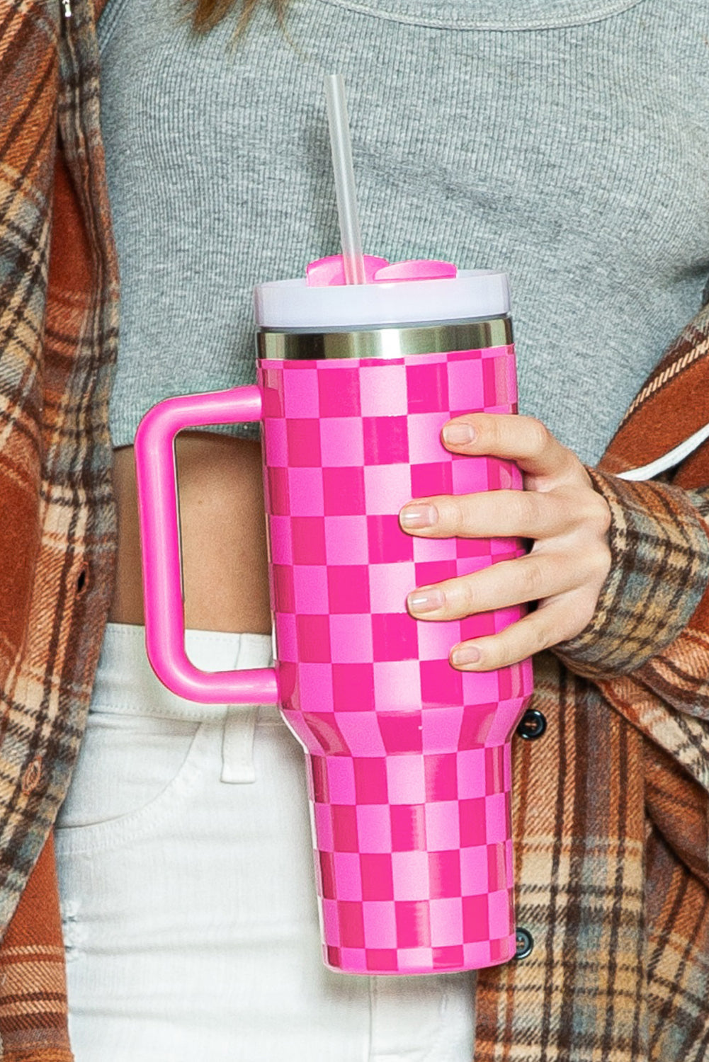 Pink Love Stainless Steel Tumbler Cup 40oz