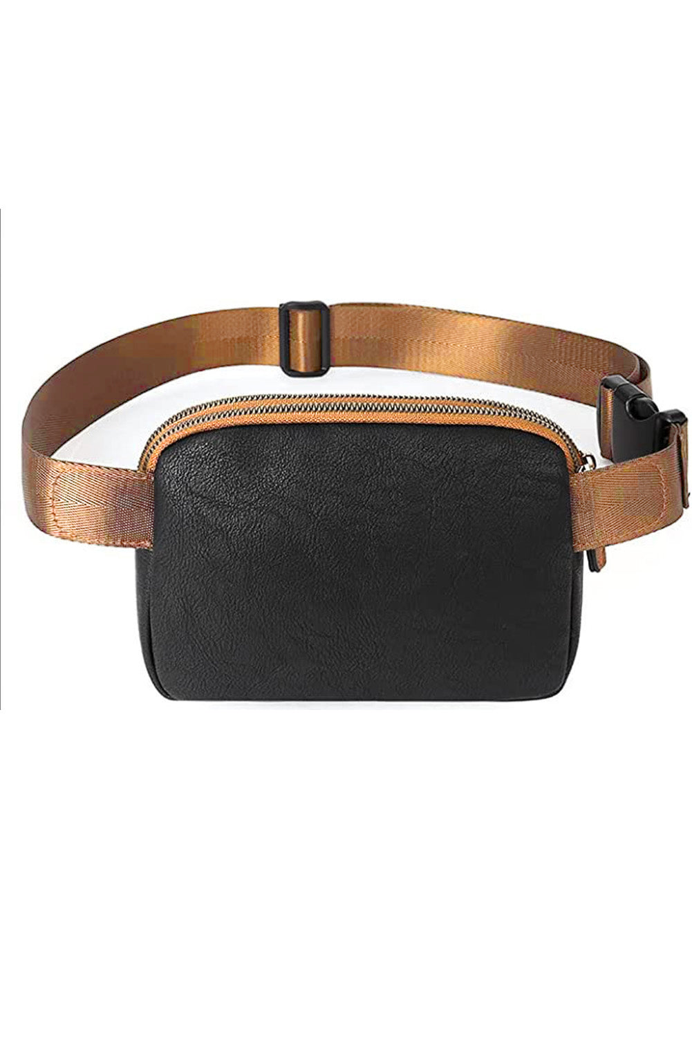 Black Adjustable Strap Mini Crossbody Bag