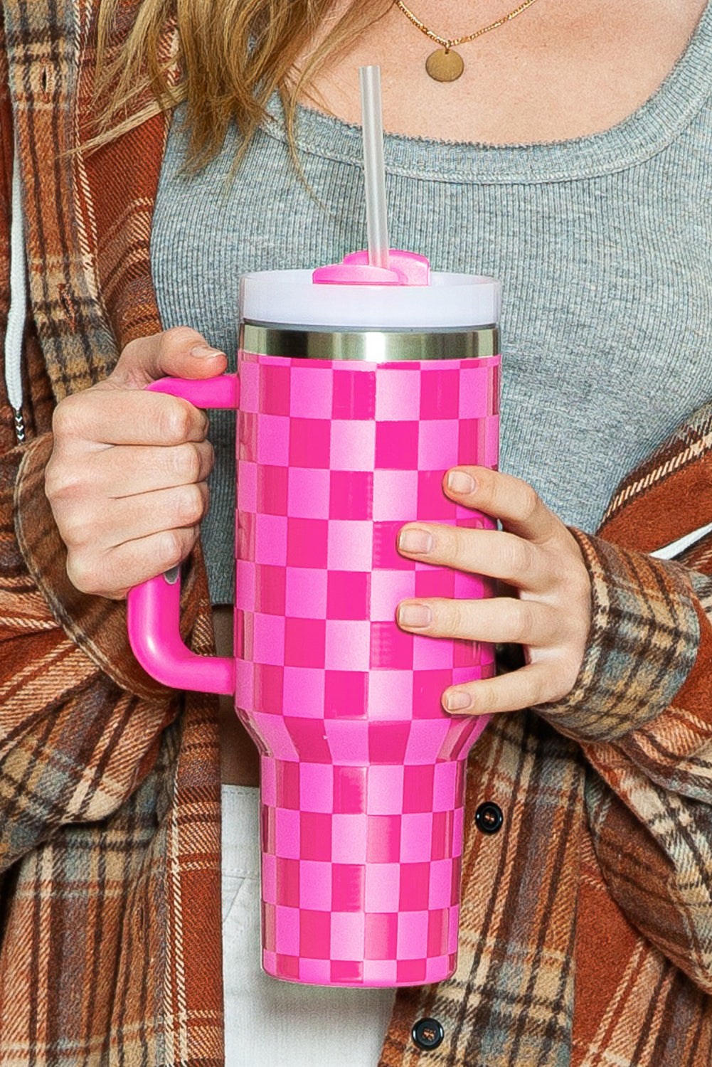 Pink Love Stainless Steel Tumbler Cup 40oz