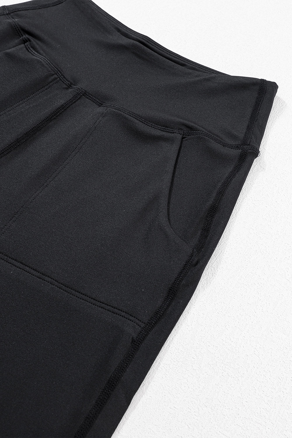 Black High Waist Joggers With Pockets!