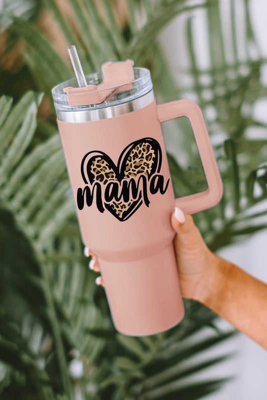 Pink Mama Leopard Stainless Steel Insulated Cup