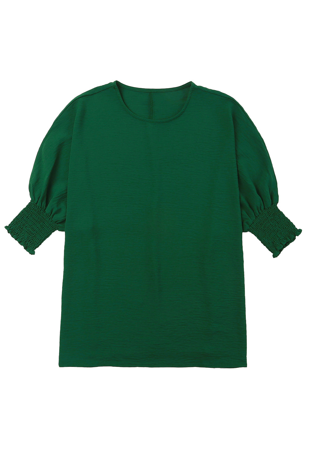 Smocked Wrist Shift Top